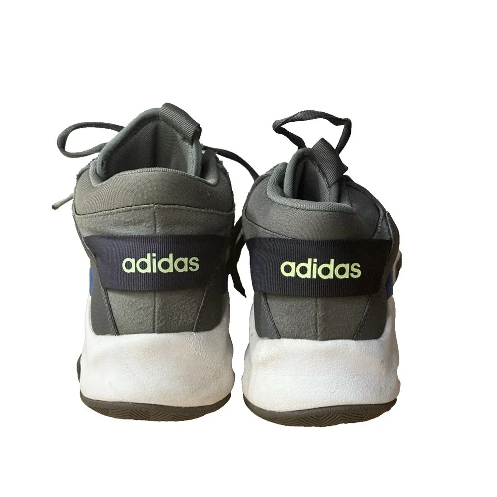 Adidas Men's Size 11 Gray Street‎ Check Basketball Sneakers EE9668 GUC
